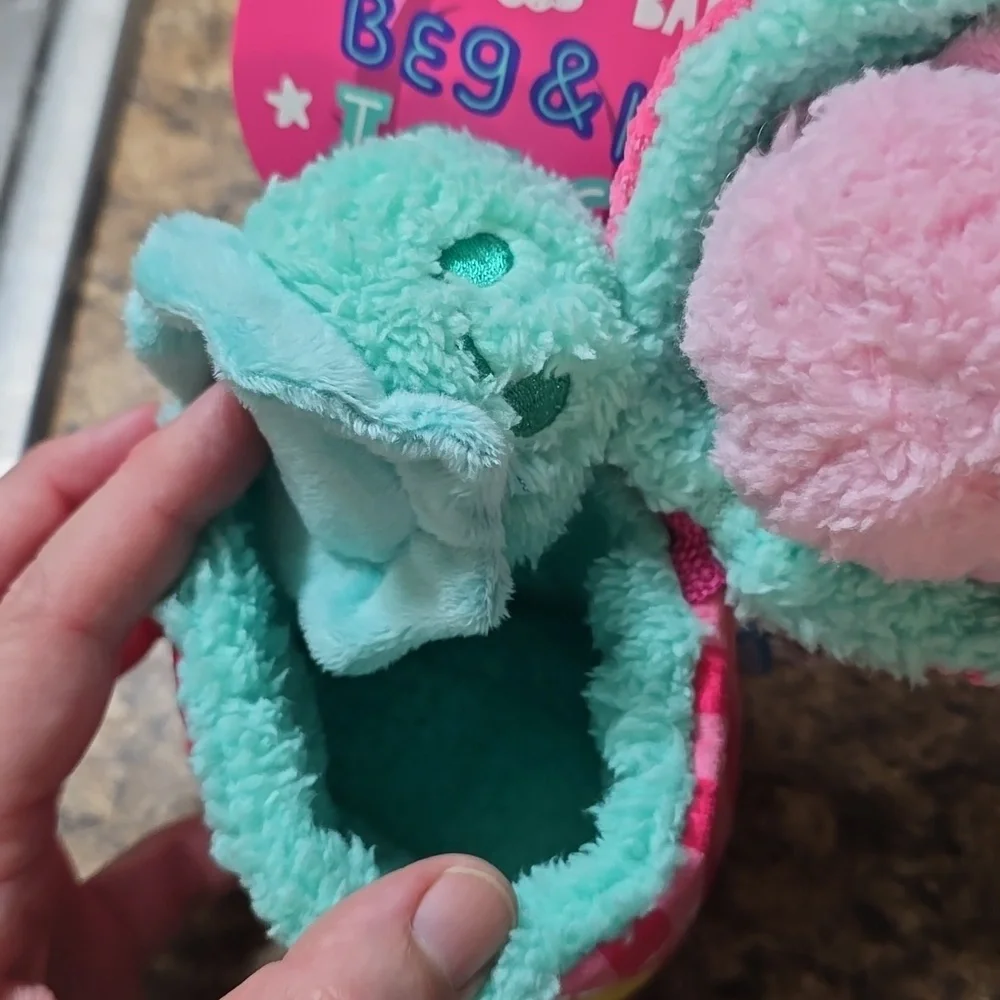 Bark Beg & Hairy's Pink and Teal Ice Cream Toy‎ NWT Size Small 0-20 Pounds